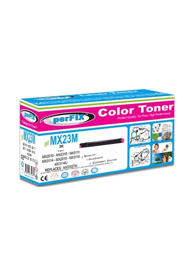 Pfx Pf Mx23gt Kırmızı-mx27gt-mx31 Toner