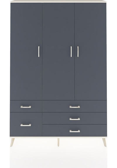 Arges Dolap 5 Raflı 5 Çekmeceli Tek Askılı 132x30x195 Aytaşı-antrasit/antrasit Antrasıt/antrasıt Arges Dolap 5 Raflı 5 Çekmeceli Tek Askılı 132x30x195 Aytaşı-antrasit/antrasit Antrasıt/antrasıt