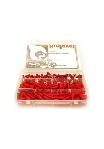 200 Parça Tam Izoleli Erkek ve Dişi Faston 4.8Mm - 0.5-1.5Mm2