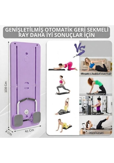 Avessa Reformer-200 Pilates Reformer Seti Mor Mor