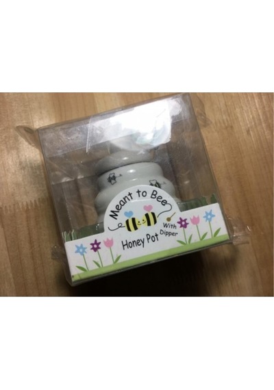 Bal Kaşıklı Seramik Kap Bnc Ap-10273 - Arıcılık