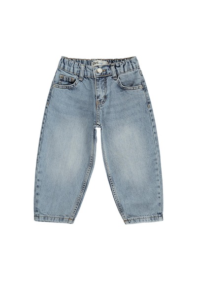Civil Boys Beli Lastikli 2-5 Yaş Pantolon - Mavi Açık Mavi