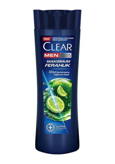 4 Adet Clear Men Kepeğe Karşı Etkili Şampuan Maksimum Ferahlık Yağlı Saç Derisi İçin Limon Özlü 350