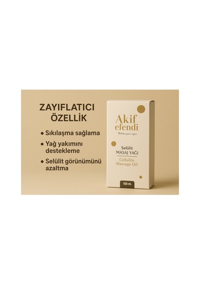 Akif Efendi Selülit Masaj Yağı