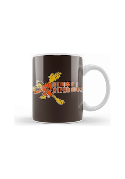 Hong Kong Phooey Number One Super Guy Kupa Bardak Porselen No14893 Karışık