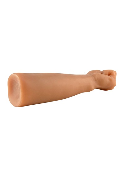 30 Cm Dev Kalın Realistik Yumruk Fist Tasarımlı Dildo Melez Çok Renkli