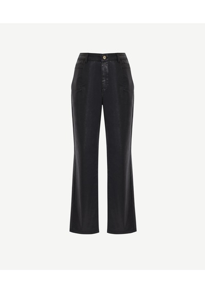 Yargıcı Düz Normal Bel Pantolon 25kkpn3079x 001 Siyah