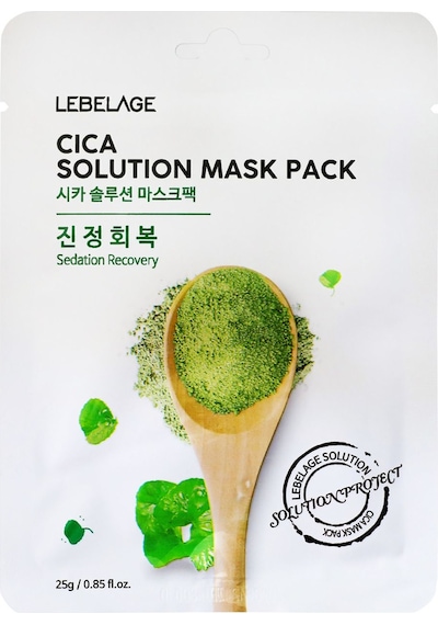 Lebelage Centella Asiatica Özü İçeren Hassasiyet Karşıtı Ne MLendirici Maske Lebelace Cica Solution Mask