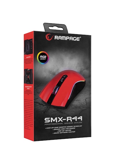 Rampage SMX-R44 Kablolu Makrolu Oyuncu Mouse