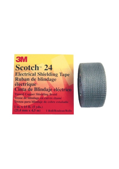 3M Scotch 24 Bakır Örgü Bant 25X4.5 Mt