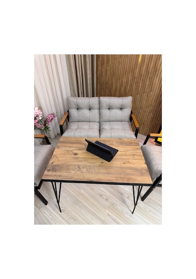 Gül Metal Bahçe Koltuk Takımı 2+1+1 Masalı Balkon Teras Cafe Oturma Grubu Gül Metal Bahçe Koltuk Takımı 2+1+1 Masalı Balkon Teras Cafe Oturma Grubu