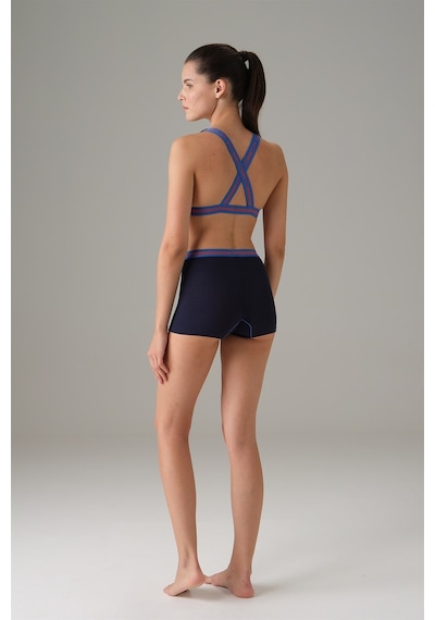 Doreanse Kadın Lacivert Boxer Model Spor Şort 8161-lacıvert