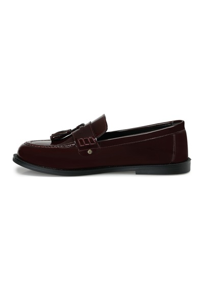 Butigo 25k-2020 Bordo Kadın Loafer 000000000102042783