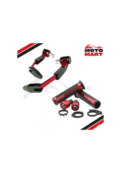 Arora Spada 125 Elcik Ve Manet Koruma Set-kırmızı-ma16056
