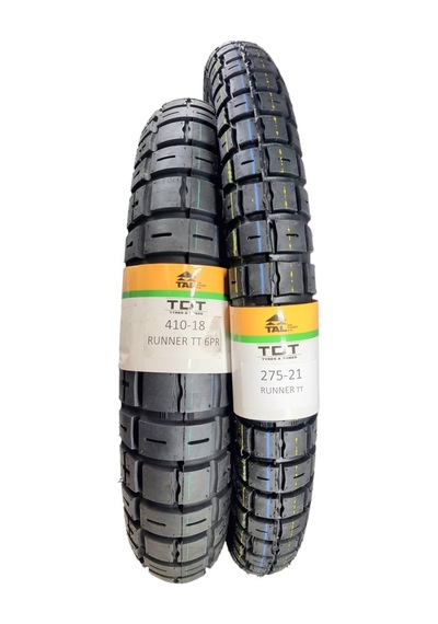 410-18 Ve 275-21 Tt Supermoto Lastik Takımı