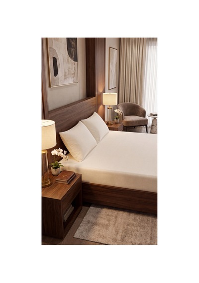 Çift Kişilik Lastikli Çarşaf Takımı 1 Lastikli Çarşaf 160 X 200 2 Yastık Kılıfı 50 X 70 Ekru - 717411501 Ekru Çift Kişilik Lastikli Çarşaf Takımı 1 Lastikli Çarşaf 160 X 200 2 Yastık Kılıfı 50 X 70 Ekru - 717411501 Ekru