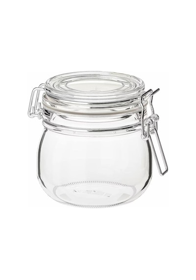 Ikea Korken Kapaklı Kavanoz, 0,5 L Şeffaf Cam Diğer