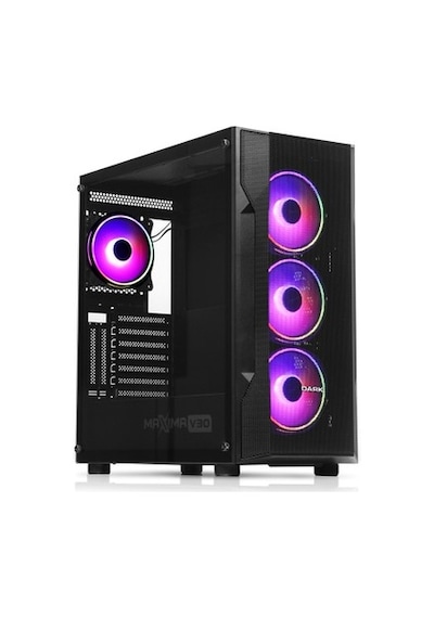 Argb Fanlı Bilgisayar Kasası, Temperli Cam Ve Usb 3.0 Bağlantılar İle