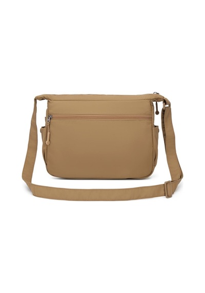 Smart Bags Mikro Poly Kumaş Postacı Kadın Çantası 3146 Kahve