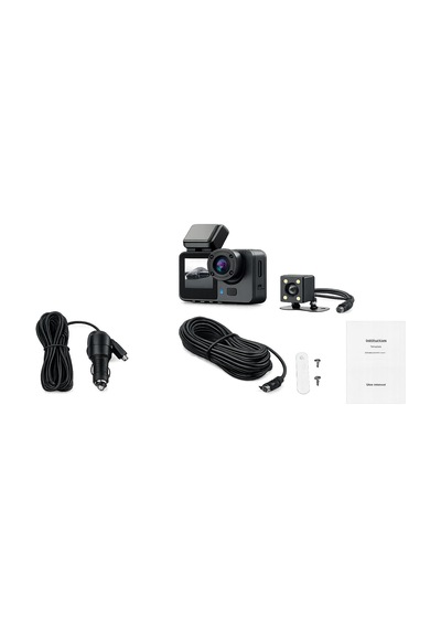 Provzen Fx-a232w Çift Kameralı Araç Kamerası Full Hd Ön + Arka Kamera, G-sensör, Gece Görüş, Döngüsel Kayıt