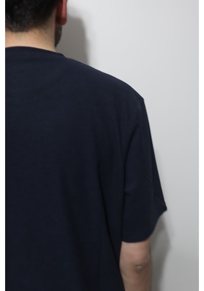 Santa Dmctekstil Erkek Tshirt-1323 Düz Spor Kesim Rahat Kalıp Bisiklet Yaka Battal T-shirt Lacivert Santa Dmctekstil Erkek Tshirt-1323 Düz Spor Kesim Rahat Kalıp Bisiklet Yaka Battal T-shirt Lacivert