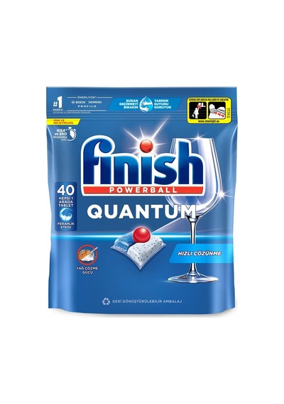 Quantum 40 Kapsül Bulaşık Makinesi Deterjanı Tableti 1 X 40 Kapsül