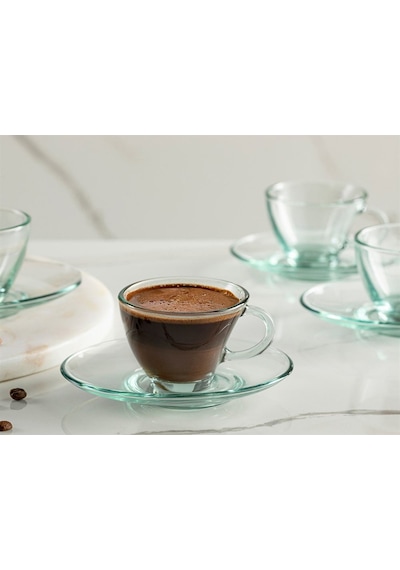 Paşabahçe 98401 Penguen Espresso,kahve Fincan Seti 4 Lü 90 Cc