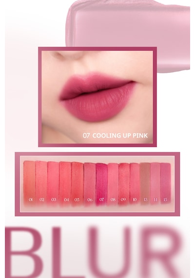 Perıpera Over Blur Tint 007 Cooling Up Pink 007