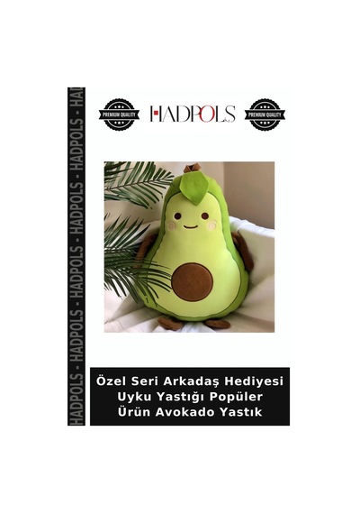 Özel Seri Arkadaş Hediyesi Uyku Yastığı Popüler Ürün Avokado Yastık Çok Renkli