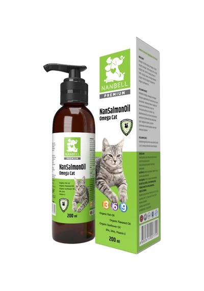 Nansalmonoil Omega 3-6-9 200ml Kedi