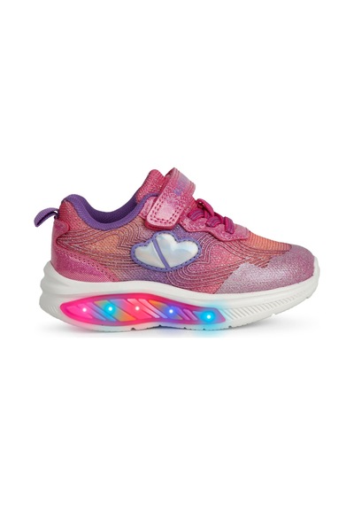 Buckhead Nina Kız Çocuk Işıklı Spor Ayakkabı - Pembe Buck3042-009 Pembe