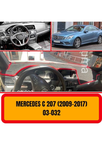 MERCEDES -BENZ C207 2009-2017 ÖN GÖĞÜS / PANEL /  TORPİDO KORUMASI - KILIFI - HALISI