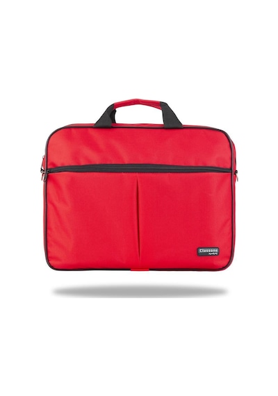 Classone Wtx302 Wtxpro Serisi 15.6 İnch Su Geçirmez Kumaş Apple Uyumlu MacBook , Laptop , Notebook El Çantası- Kırmızı