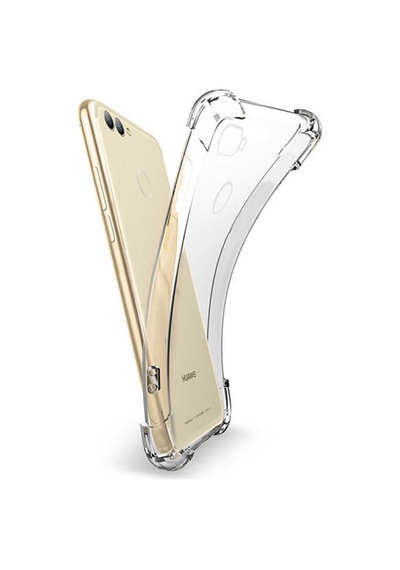 Huawei P Smart Kılıf Zore Nitro Anti Shock Silikon Renksiz