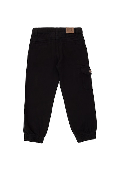 U.s. Polo Assn. Erkek Çocuk Siyah Pantolon Kanvas-chino 50298581-vr046 Siyah