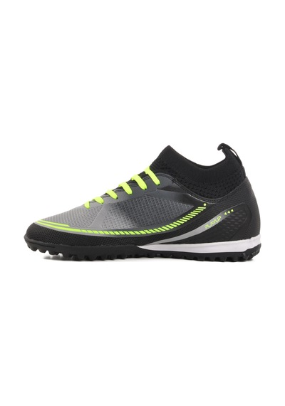 Siyah Çoraplı Unisex Halı Saha Ayakkabısı Gh-251-141 G Siyah