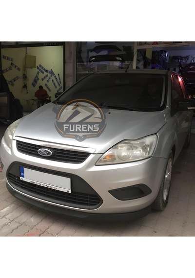 Ford Focus 2,5 2008-2011 Uyumlu H Lip Esnek Ön Lip 2 Parça Karlık Ön Ek Tampon Altı Dill