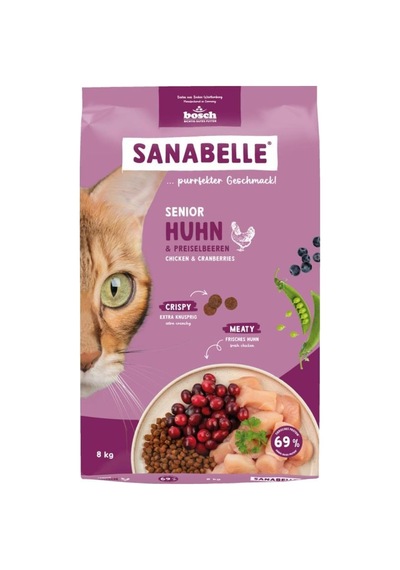 Senior Kümes Hayvanlı Yaşlı Kedi Maması 8 Kg