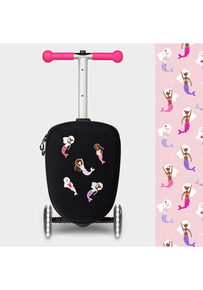 Micro Scooter Luggage Junior Velcro Pink