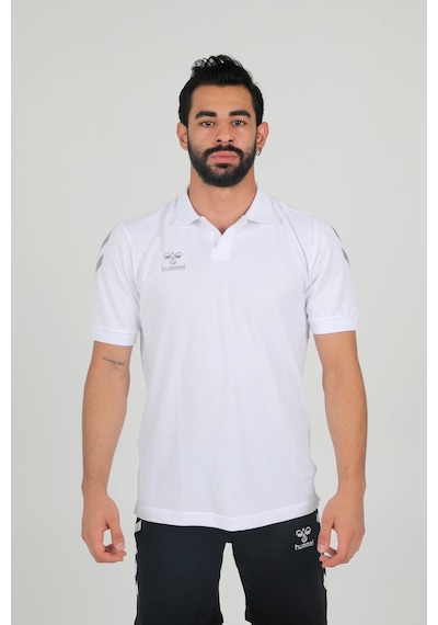 Hummel Armin Pamuklu Polo Yaka Tişört Beyaz