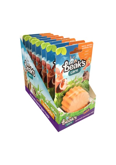 Beaks Havuç Aromalı Kemirgen Taşı 1 Adet