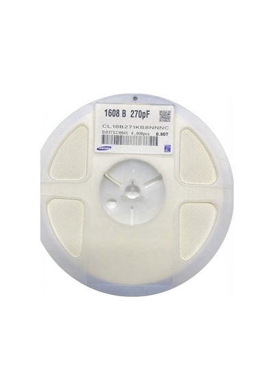1608 B 270pf Smd Kondansatör / Çip Kondansatör 4000 Adet Makara Paket