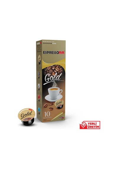 Espressomm® Tchibo Cafissimo Makineleri İle Uyumlu Gold Kapsül Kahve 2 x 10'lu