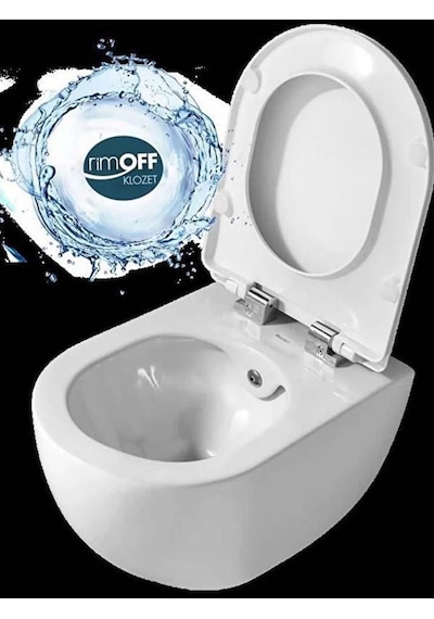 Creavit Free Rim-off Asma Klozet + Creavit Yavaş Kapanan Kapak
