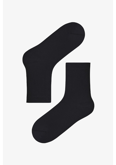 Penti Siyah Unisex Çocuk High Comfort B Soket Çorap