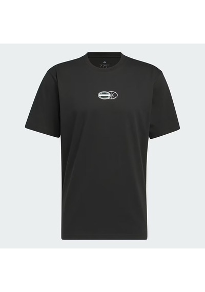 Black Adidas Erkek Basketbol T-shirt Sum Novelty T 1 Jı7107 Siyah