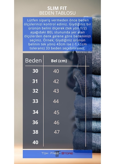 Tom Free Store Erkek Rahat Kalıp Likralı Esnek Pamuklu Pantolon Lacivert