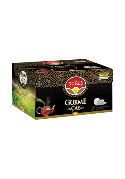 Doğuş Gurme Demlik Çay 100'lü - Muhteşem Koku Ve Lezzet 2'li Ekonomik Paket - 2 Adet Tarı 2 L