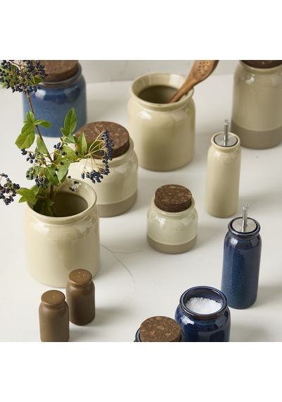 Ikea Brugdhaj Seramik Kavanoz 1 Lt Bej
