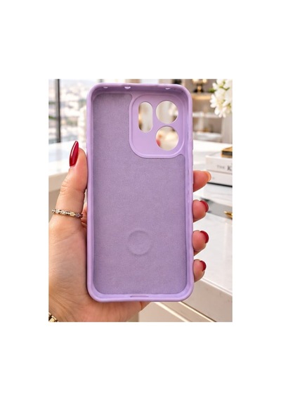 Oppo Reno 13f İle Uyumlu 360 Derece Dönebilen Kalın Metal Magsafe Halka Stantlı İçi Kadife Korumalı Ultra Lüx Premium Silikon Kılıf Lila Oppo Reno 13f İle Uyumlu 360 Derece Dönebilen Kalın Metal Magsafe Halka Stantlı İçi Kadife Korumalı Ultra Lüx Premium Silikon Kılıf Lila